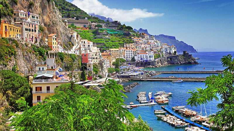 Amalfi p Amalfikysten